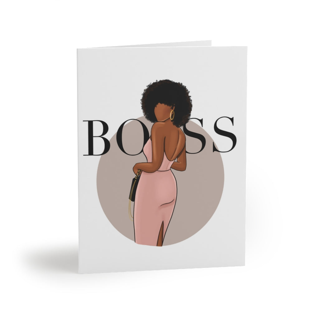Boss Greeting cards (8 pcs)