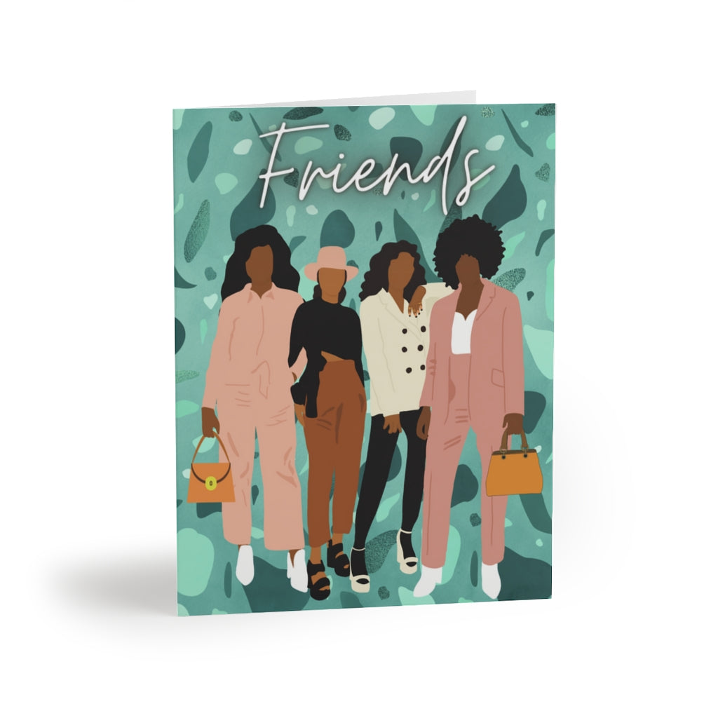 Friends Blank Greeting cards (8 pcs)