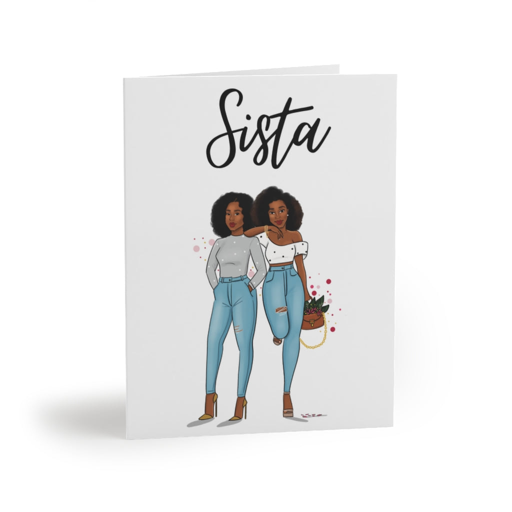 Sista Greeting cards (8 pcs)