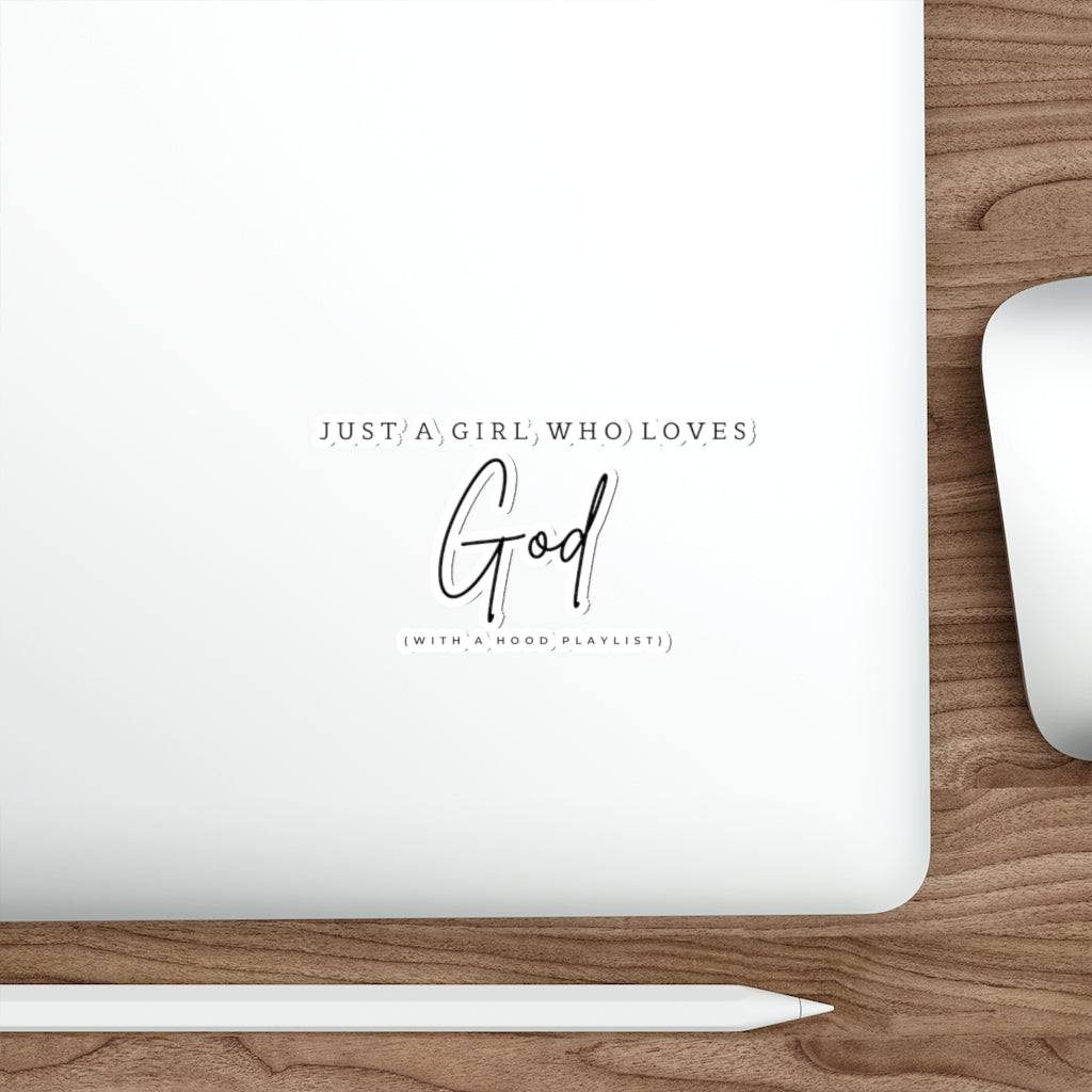 Love God Die-Cut Stickers