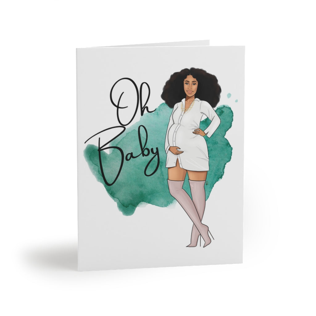 Oh Baby Greeting cards (8 pcs)